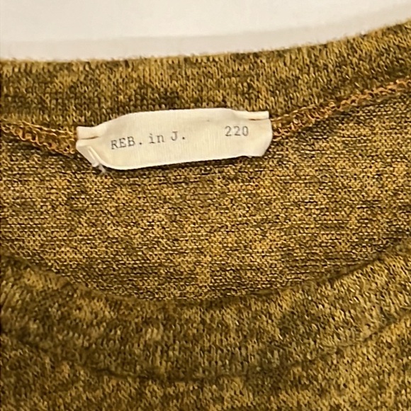 REB. in J. 220 Womens 3/4 Ruffle Sleeve Lightweight Animal Print Top Size XL - Picture 4 of 5